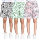 TotzTouch Shorts for Kids Girls Pack of 3 | Summer Cotton Shorts| Kids Casual Cycling Shorts
