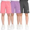 TotzTouch Shorts for Kids Girls Pack of 3 | Summer Cotton Shorts| Kids Casual Cycling Shorts
