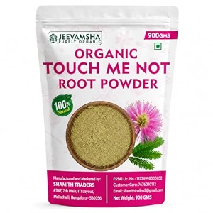 touch me not powder 900g mimosa pudica  organic natural amp herbal  lajjalu lajwanti sensitive plant root powder  ayurvedic herb for traditional use 