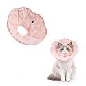 Touchdog Soft Cat Cone Collar, Waterproof Recovery E-Collar, Lightweight