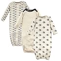 Touched by Nature Baby 3-pack Organic Cotton Gown