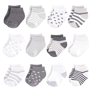 touched by nature baby organic 6 pack cotton socks