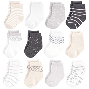 touched by nature baby organic 6 pack cotton socks