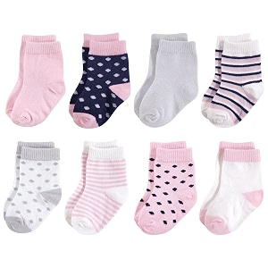 touched by nature baby organic 6 pack cotton socks