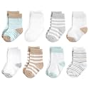 Touched by Nature Baby Organic 6 Pack Cotton Socks