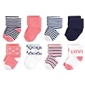 Touched by Nature Baby Organic 6 Pack Cotton Socks