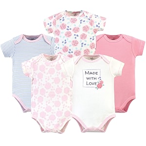 touched by nature baby organic cotton bodysuits