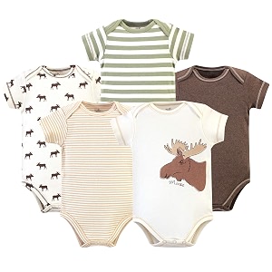 touched by nature baby organic cotton bodysuits