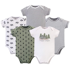 touched by nature baby organic cotton bodysuits