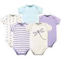 Touched by Nature Baby Organic Cotton Bodysuits