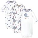 Touched by Nature Unisex Baby Organic Cotton Gowns