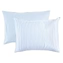 Touched by Nature Unisex Baby and Toddler Organic Cotton Toddler Pillowcase, Powder Blue, One Size