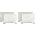 Touched by Nature Unisex Baby and Toddler Organic Cotton Toddler Pillowcase, Heather Gray, One Size (Pack of 2)