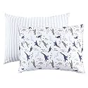 Touched by Nature Unisex Baby and Toddler Organic Cotton Toddler Pillowcase, Dino, One Size