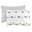 Touched by Nature Unisex Baby and Toddler Organic Cotton Toddler Pillowcase, Moon, One Size