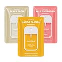 Touchland Tropical Trio Hydrating Hand Sanitizer Spray Set Travel Size