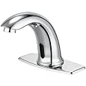 Touchless Motion Sensor Bathroom Sink Faucet Automatic Commercial