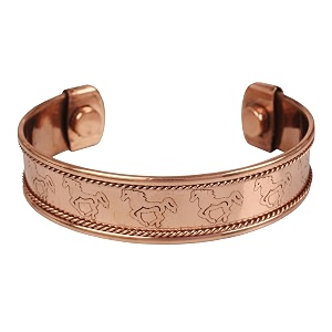 touchstone handcrafted copper bracelet hand forged with solid and high gauge tibetan style engraved cuff jewelry for women men