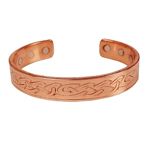 touchstone handcrafted copper bracelet hand forged with solid and high gauge tibetan style engraved cuff jewelry for women men