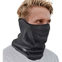 Tough Headwear Half Ski Mask - Fleece Lined Winter Face Mask - Stretch Neck Gaiter for Cold Weather Gear - Skiing Accessories