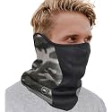 Tough Headwear Half Ski Mask - Fleece Lined Winter Face Mask - Stretch Neck Gaiter for Cold Weather Gear - Skiing Accessories