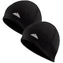 Tough Headwear Thermal Skull Cap - Moisture-Wicking Running Beanie - Wind-Blocking Cycling Cap - 4-Way Stretch Beanie for Men