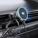 Tough On Qi2.2 25W for MagSafe Car Mount Charger, Wireless Car Charger