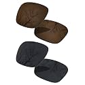 ToughAsNails Set of 2 Polarized Replacement Lenses for Oakley Fuel Cell OO9096 Pack