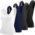 Toulite 4 Pcs Thermal Tank Tops Women Camisole Tops