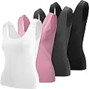 Toulite 4 Pcs Thermal Tank Tops Women Camisole Tops