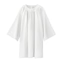 Toulite Unisex Matte Choir Robes for Church Adults Baptism Gown