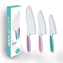 Tovla Jr. Kid Safe Knife Set for Real Cooking | Toddler Knives | Ages 4-12