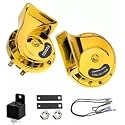 Gold croma Horn For Universal For Bike, Universal For Car,…Bike horn ()