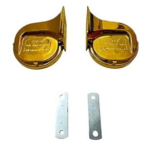 golden horn for universal for bike universal for carbike horn 