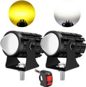 TOVOTA LED Fog Lamp Unit for Hero, Honda, TVS, Universal For Car 2 Series, 4 Series