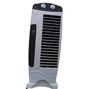 tower fan surya golo white amp grey medium