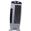 Tower Fan (Surya Golo), White & Grey, Medium