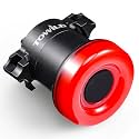 TOWILD Bike Tail Light Brake Auto Sensing Rear Bike Light USB Rechargeable Taillight IPX7 Waterproof 3 Safety Modes Ultra Bright for Night Safety Riding