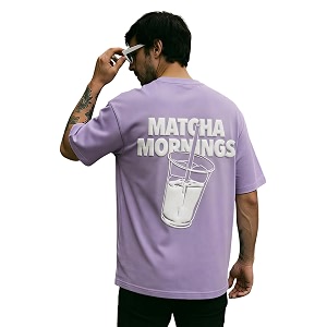TOXA Mens Pure Cotton Oversized Fit Tshirt