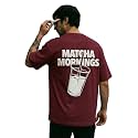 TOXA Men39s Pure Cotton Oversized Fit Tshirt