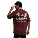 TOXA Men39s Pure Cotton Oversized Fit Tshirt