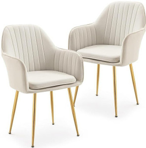 toxigo velvet dining chairs cushion seat chair for living room bedroom restaurant fabric dining chair