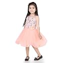 Toy Balloon Kids Peach Knee Length Girls