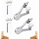 Toy Box Hinges Soft Close - Adjustable Chest Hinges for Wooden Box Chest Bench Trunk, Lid Support Soft Close Hinges for Toy Boxes Heavy Duty & Smooth | 2 Pack