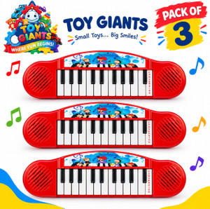 toy giants multi-functional kids keyboard piano toy with music  sound battery operated
