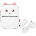 Toy Imagine Mini Portable Thermal Printer – Wireless Bluetooth Pocket Printer for Notes, Labels, Photos – 57mm Inkless Sticker Printer for Kids & Adults, Compatible with Android & iOS