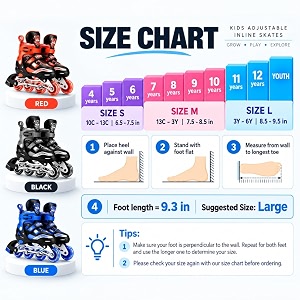 toy imagine inline skates adjustable boys kids amp girls blue