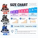 Toy Imagine Inline Skates, Adjustable, Boys Kids &amp; Girls, Blue