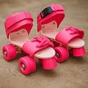 Toy Imagine Adjustable Inline Roller Skates for Kids Girls, Pink