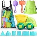TOY Life Beach Sand Toy Set with Dump Truck & Bucket, Ages 3-5